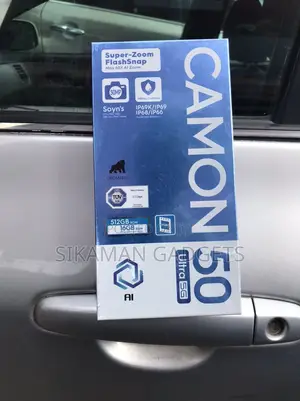 New Tecno Camon 50 Ultra 512 GB Black