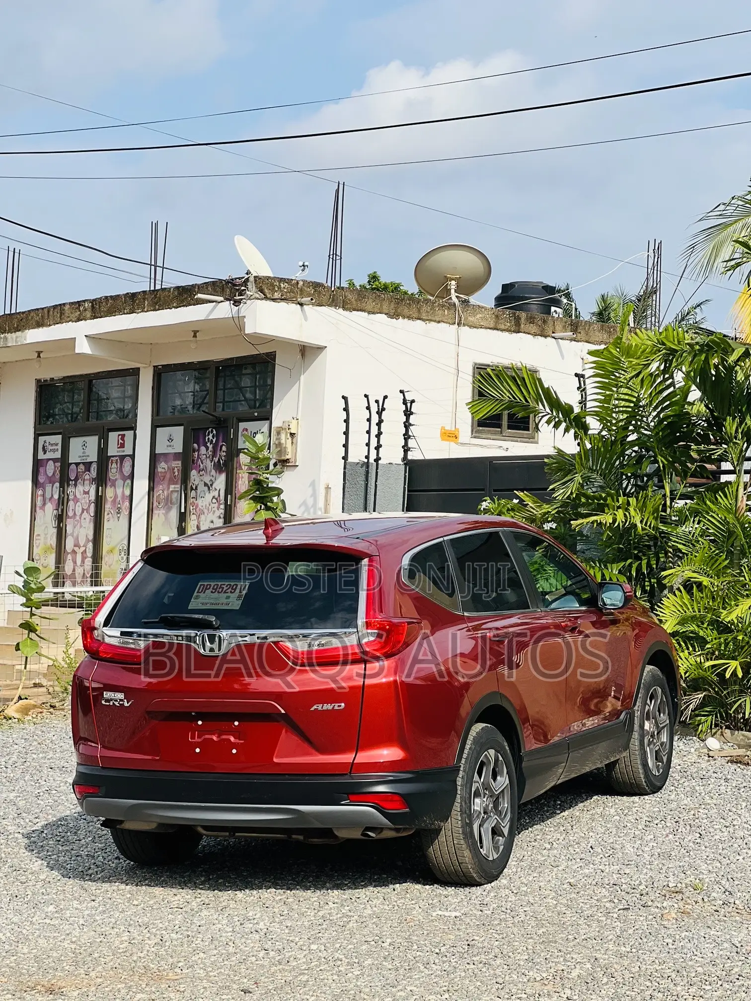 Honda CR-V 2018 Burgundy