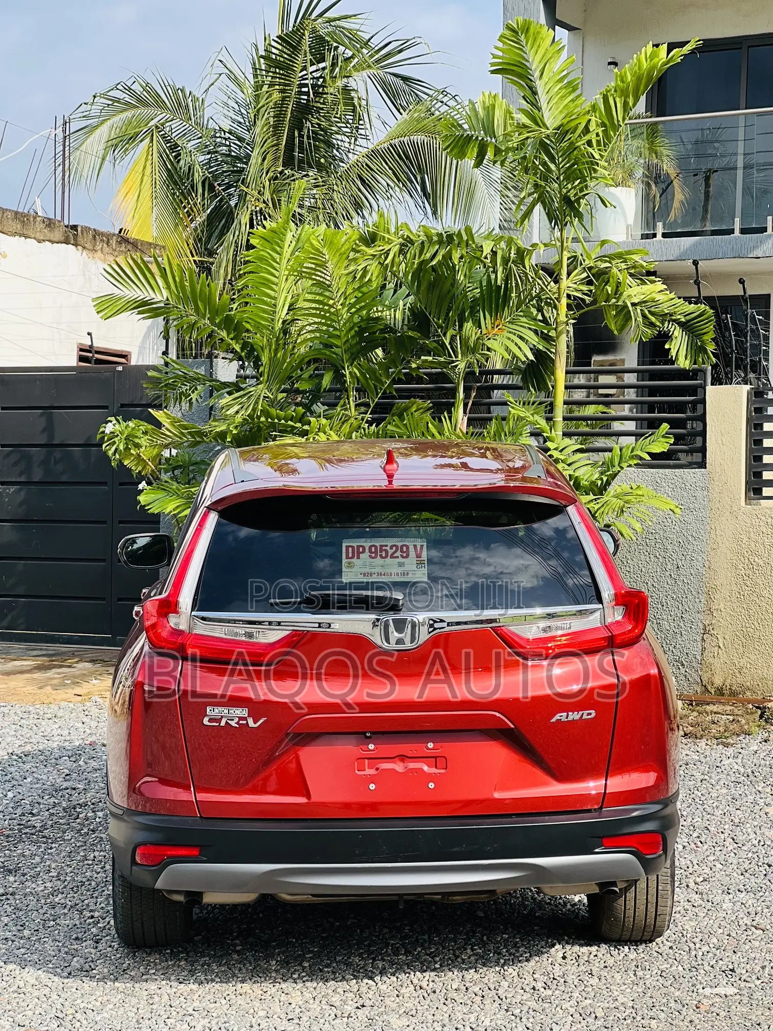 Honda CR-V 2018 Burgundy