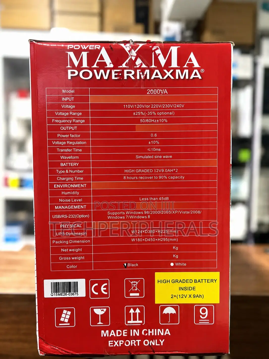 2000va Maxma Static Converter