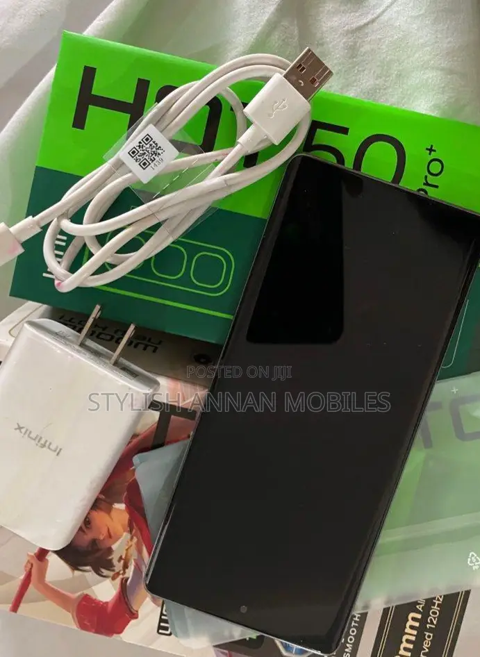 New Infinix Hot 50 Pro+ 4G 256 GB Black