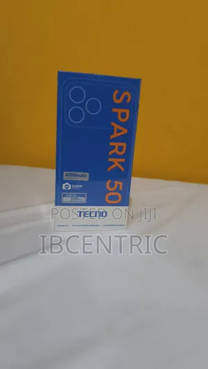 New Tecno Spark 50 128 GB Black