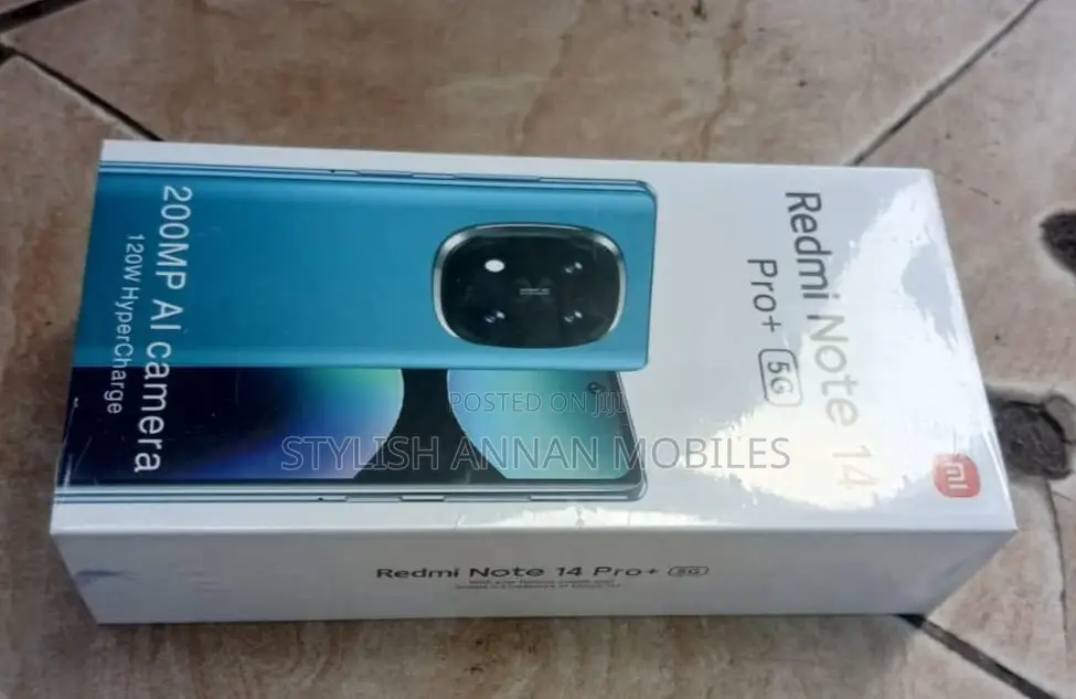 New Xiaomi Redmi Note 14 Pro+ 5G 512 GB Blue