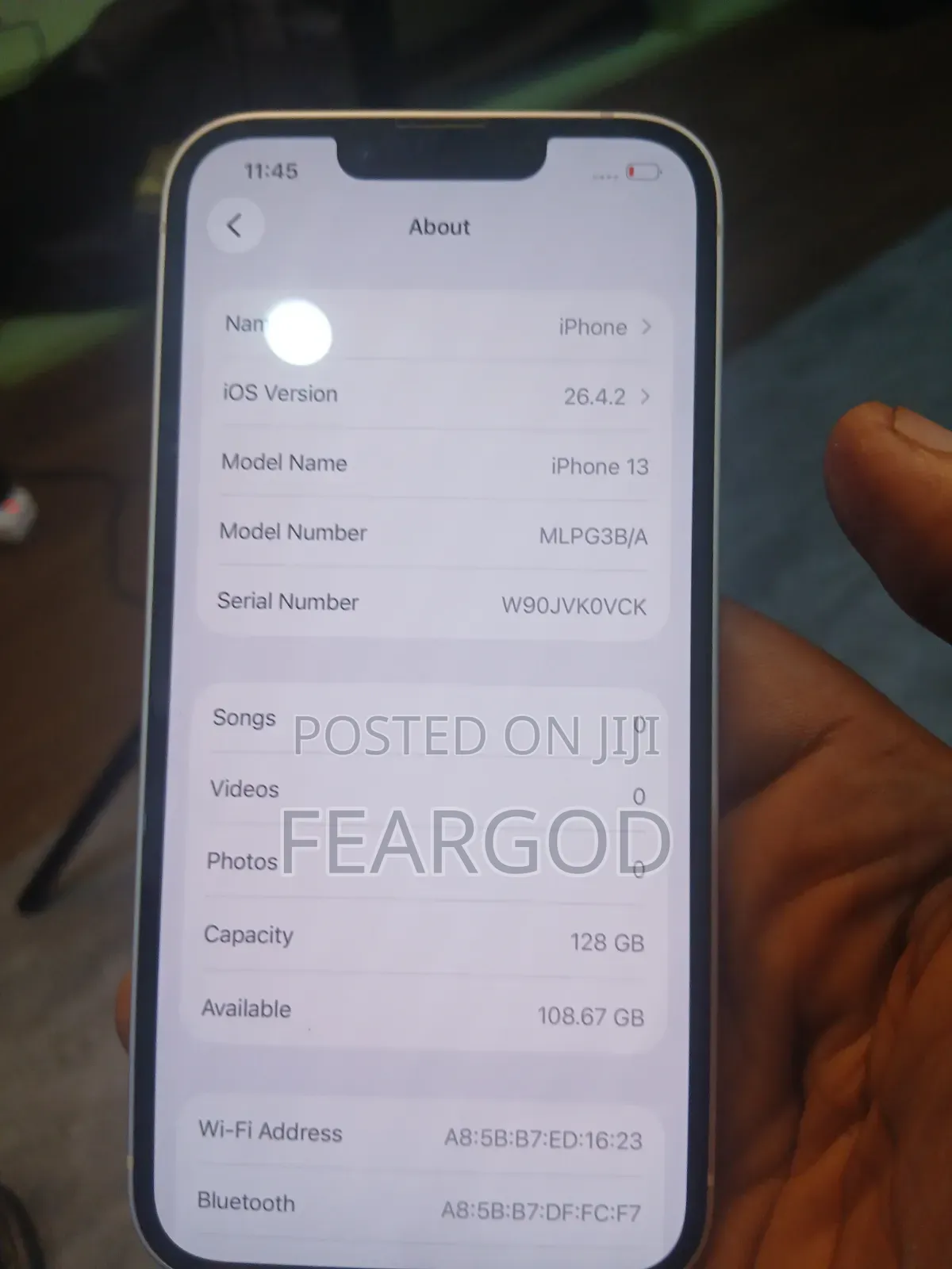 Apple iPhone 13 128 GB White