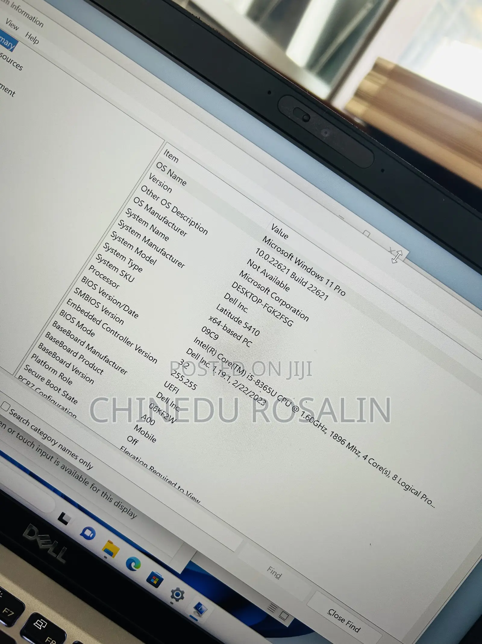 Laptop Dell Latitude 5410 8GB Intel Core i5 SSD 256GB