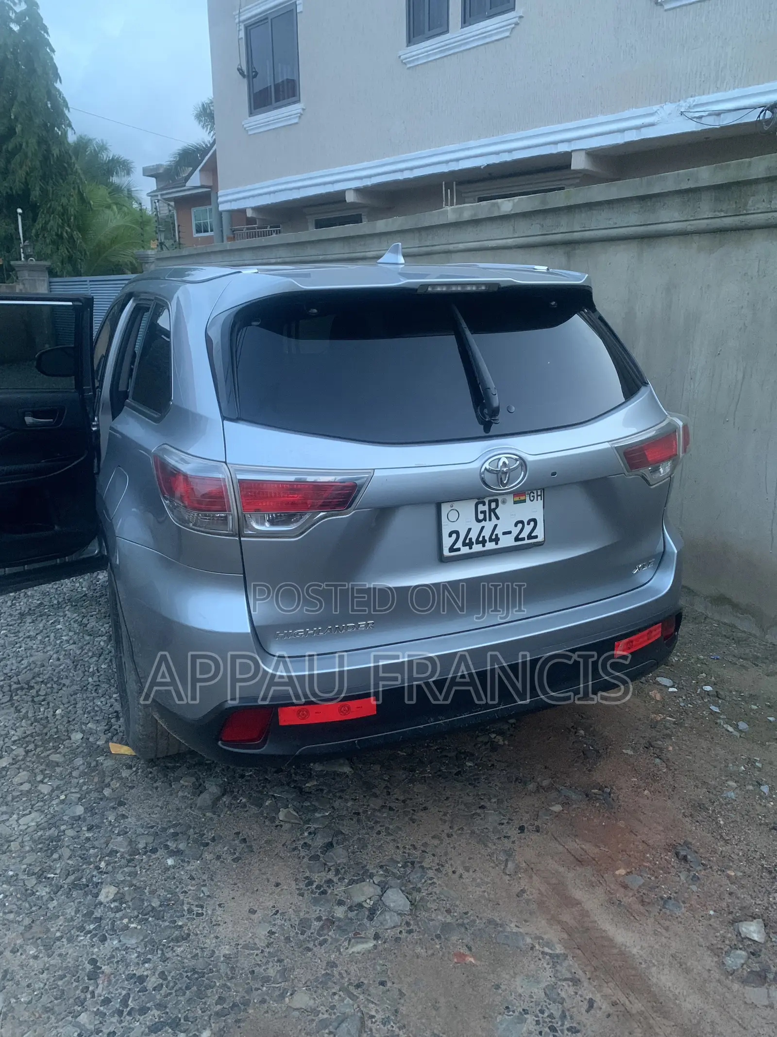 Toyota Highlander XLE V6 4x4 (3.5L 6cyl 6A) 2016 Silver
