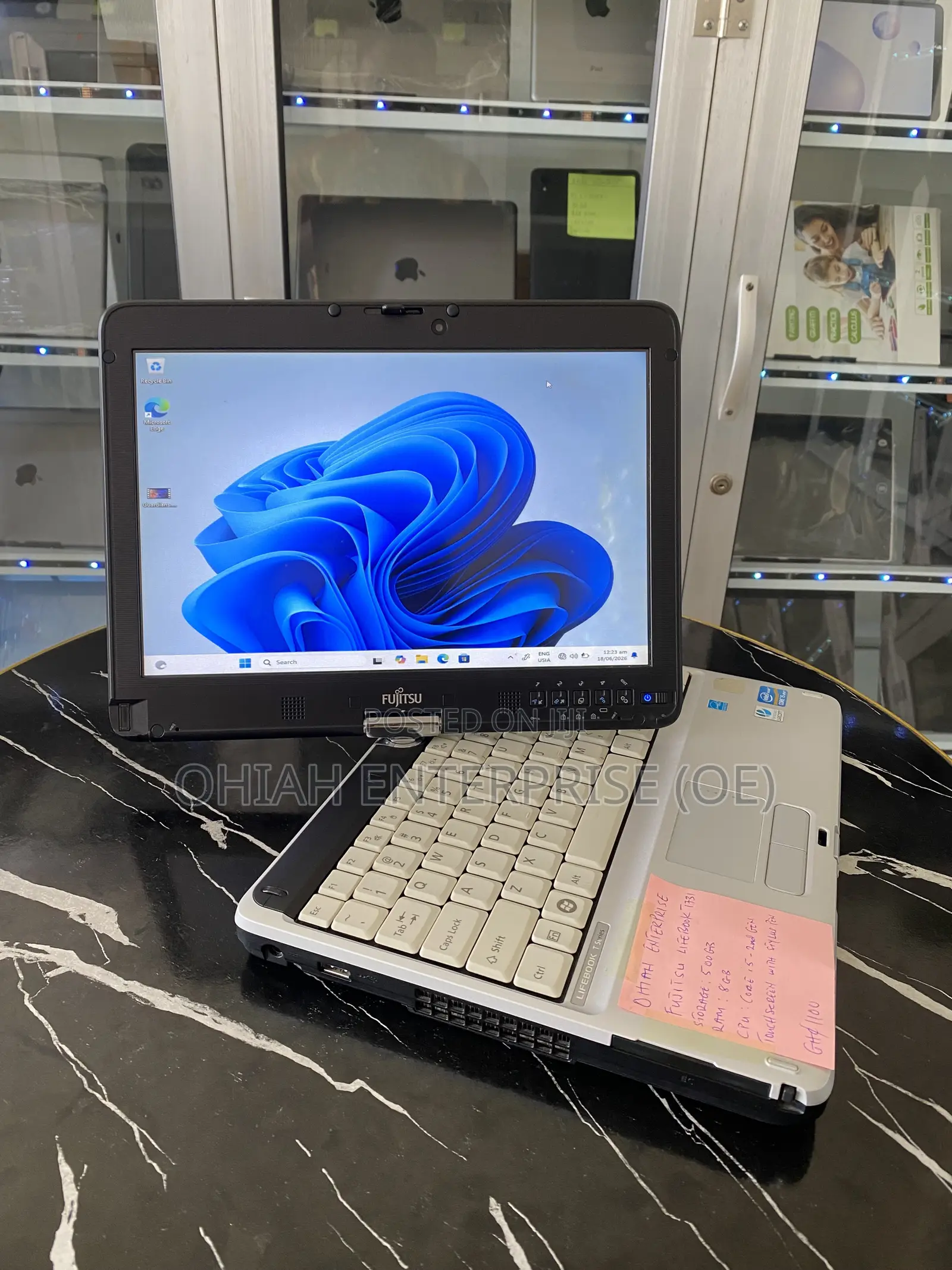 Laptop Fujitsu Lifebook T731 8GB Intel Core i5 HDD 500GB