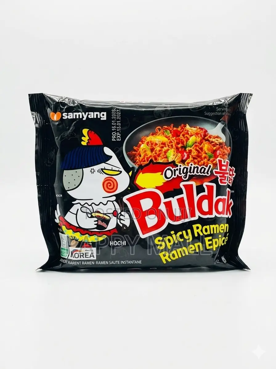 Samyang Buldak Original Spicy Ramen (Authentic Korean)