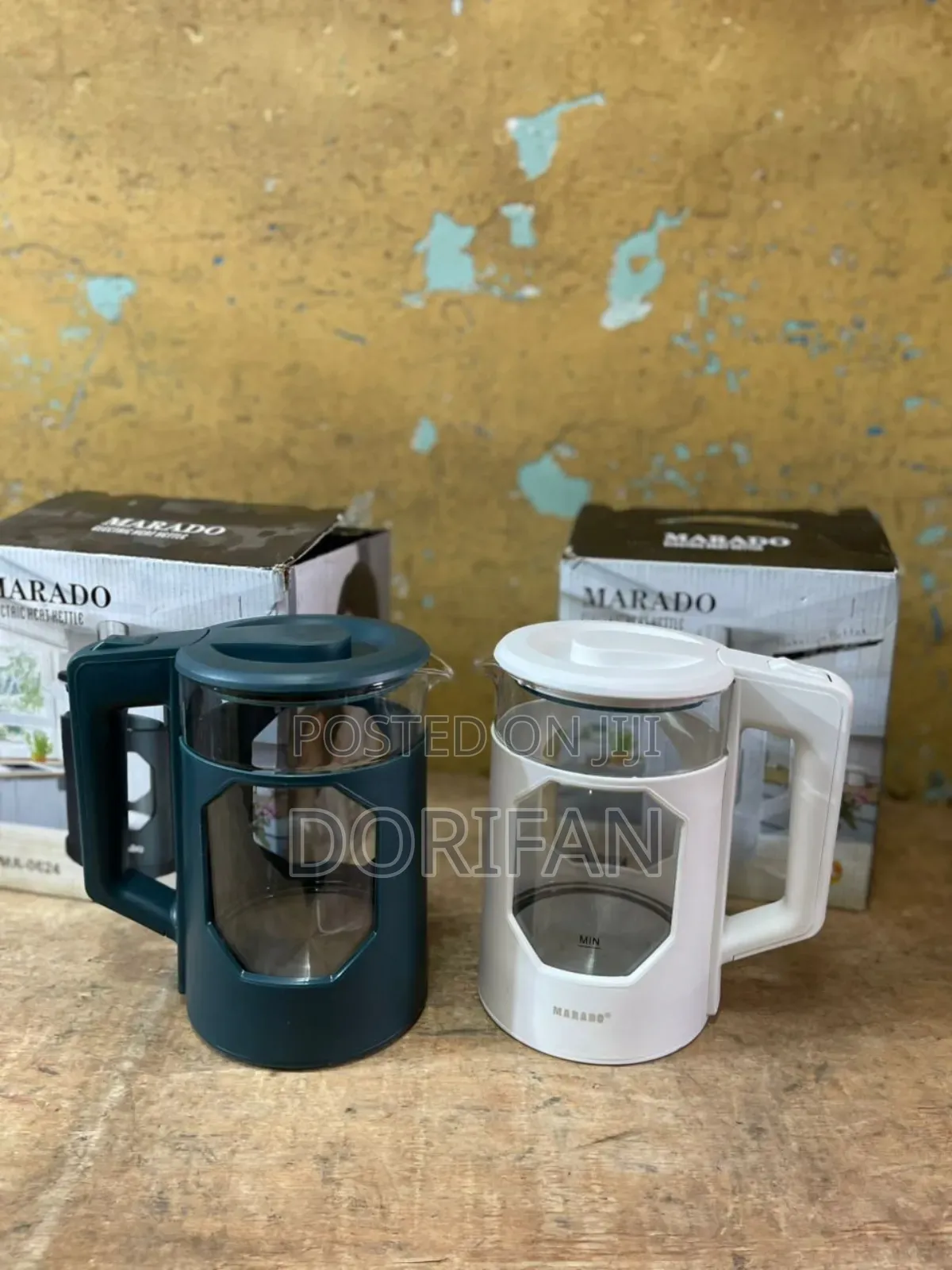 Transparent/Glass Kettle Marado