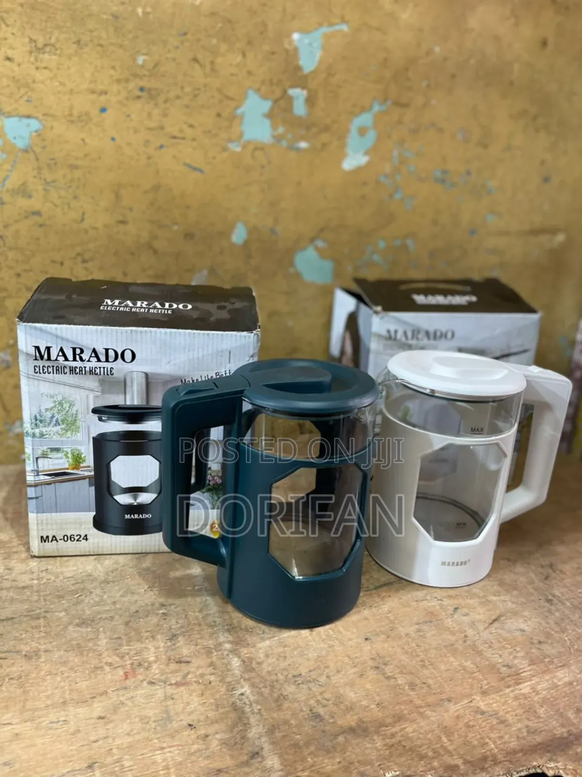 Transparent/Glass Kettle Marado