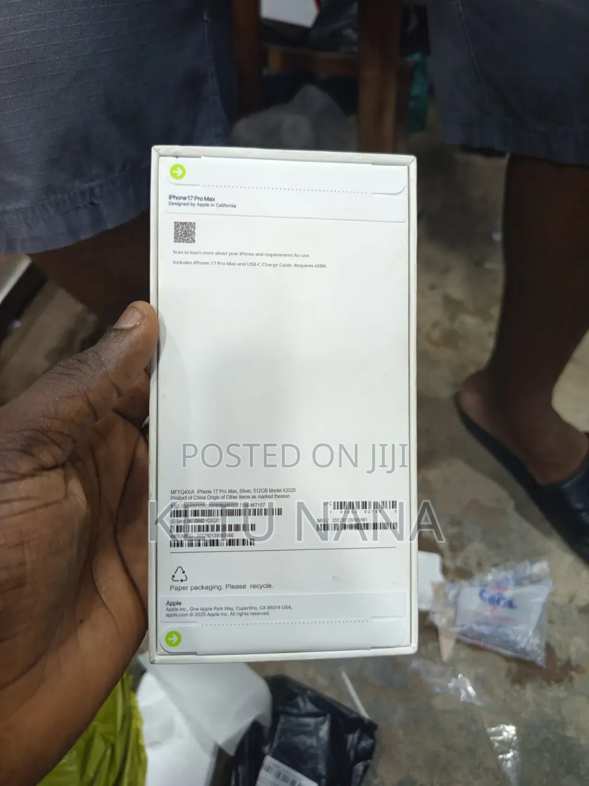 New Apple iPhone 17 Pro Max 512 GB Silver