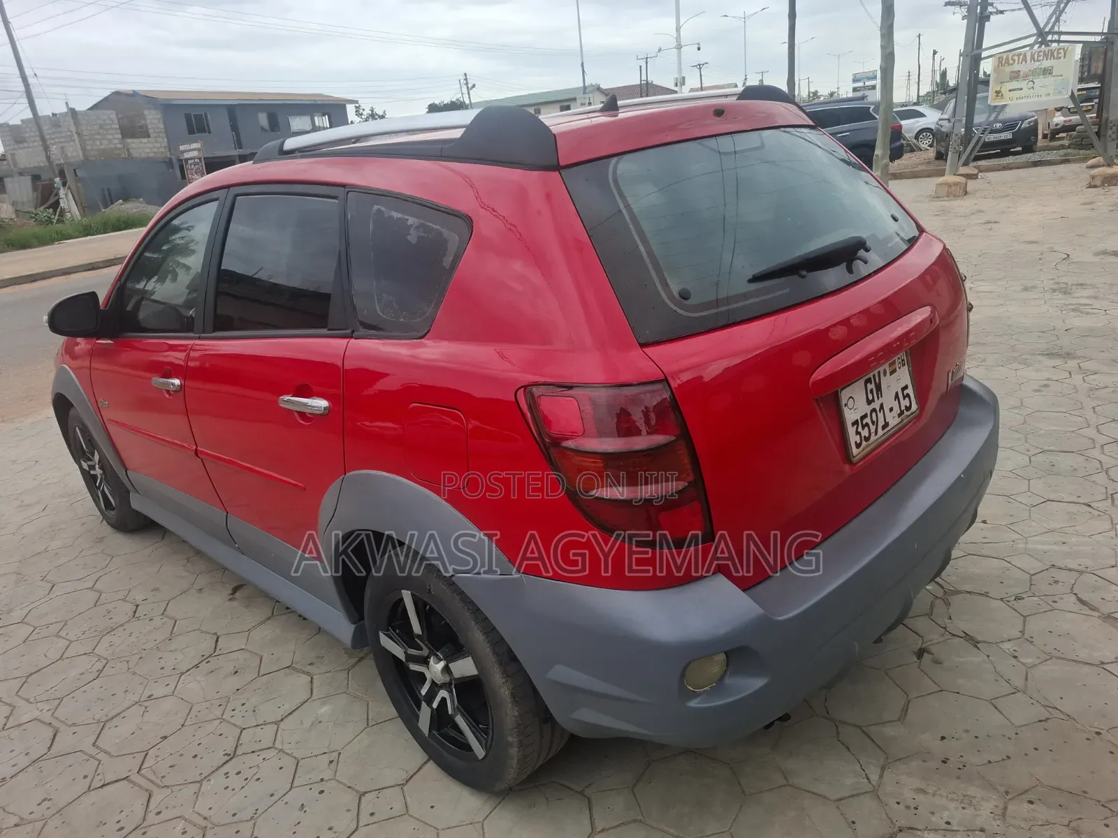 Pontiac Vibe 2007 Red