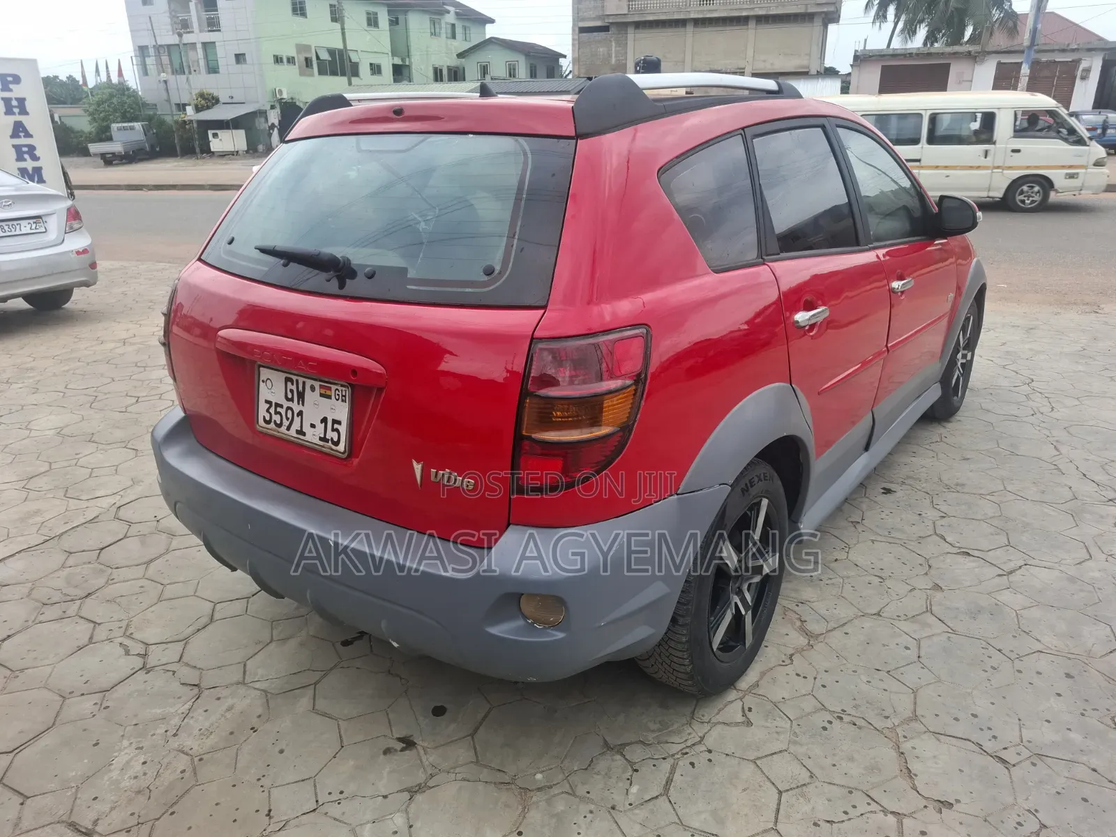 Pontiac Vibe 2007 Red