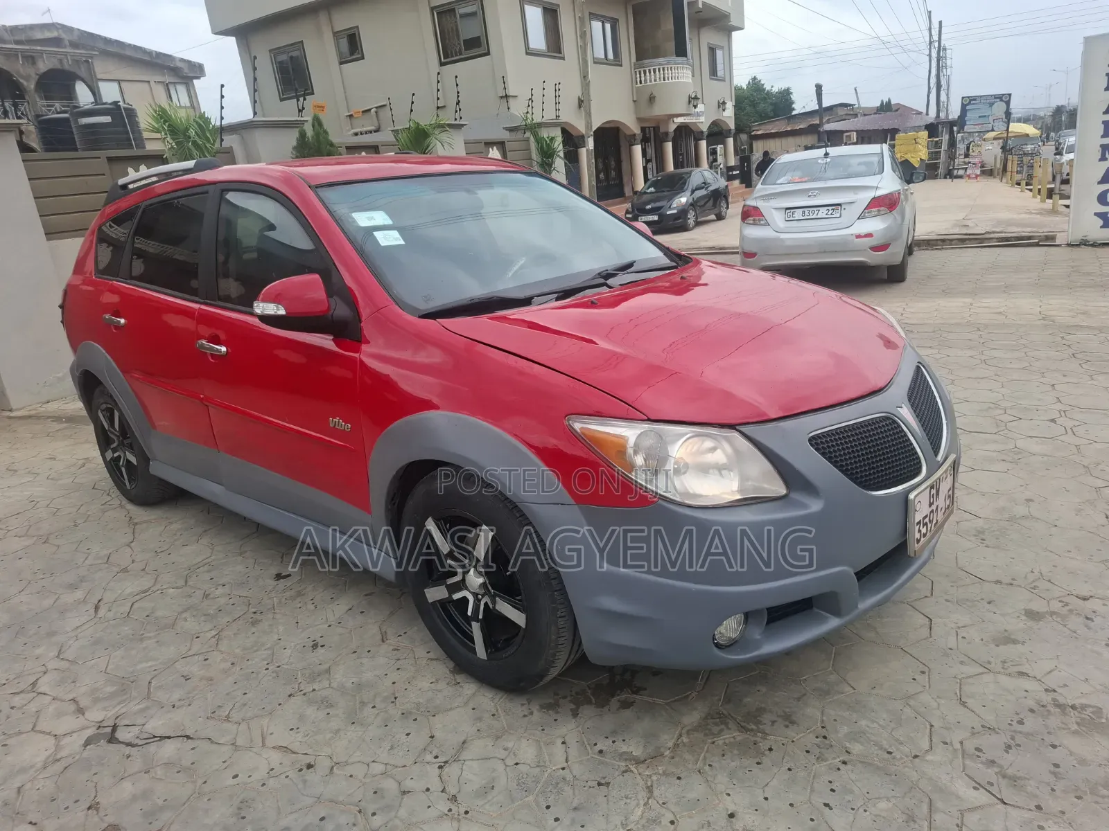 Pontiac Vibe 2007 Red