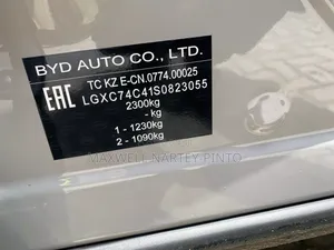 New BYD Song Plus DM-i 2025 Black