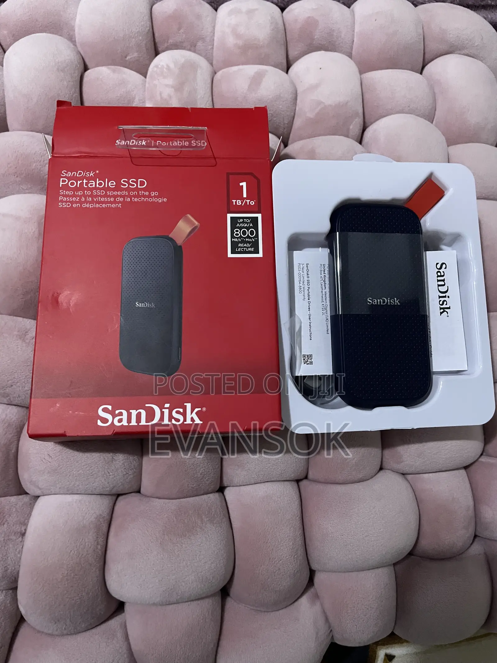 Sandisk SSD External Hard Drive 2 Tb