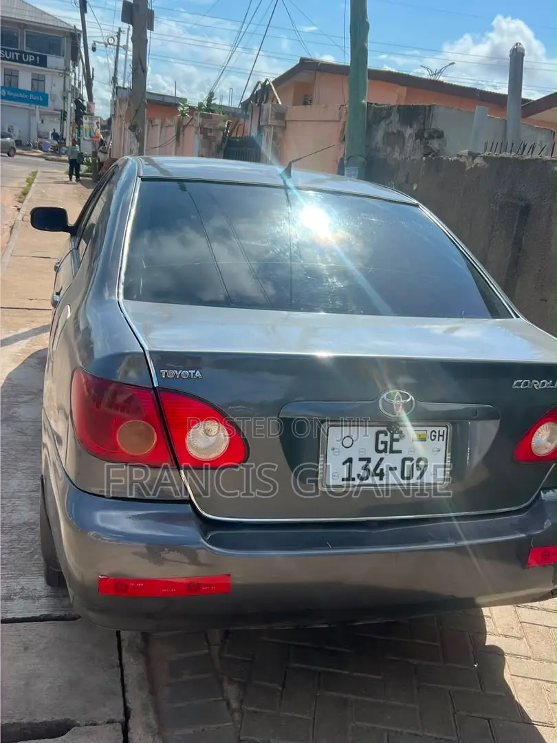 Toyota Corolla 2007 Red