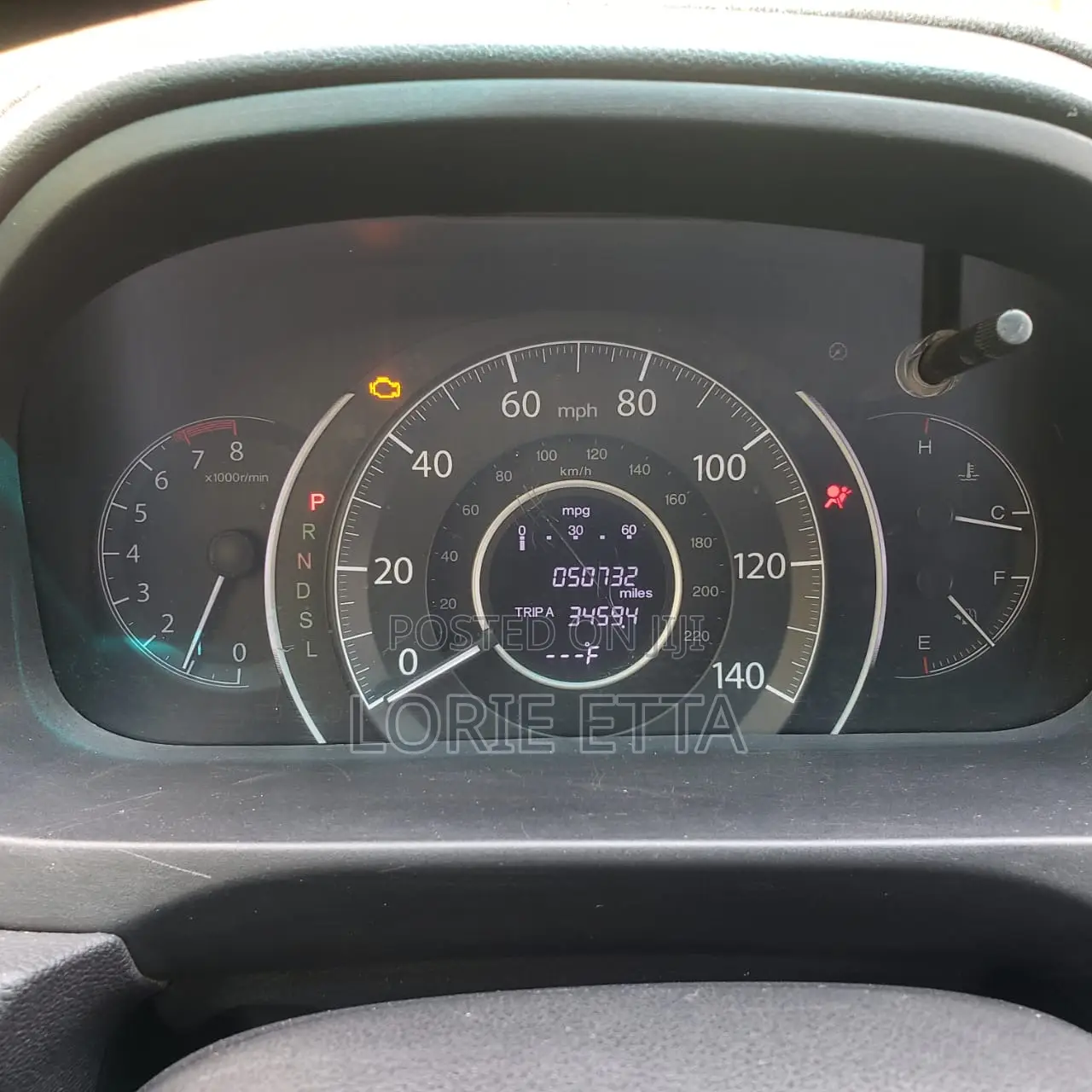 Honda CR-V 2015 Blue