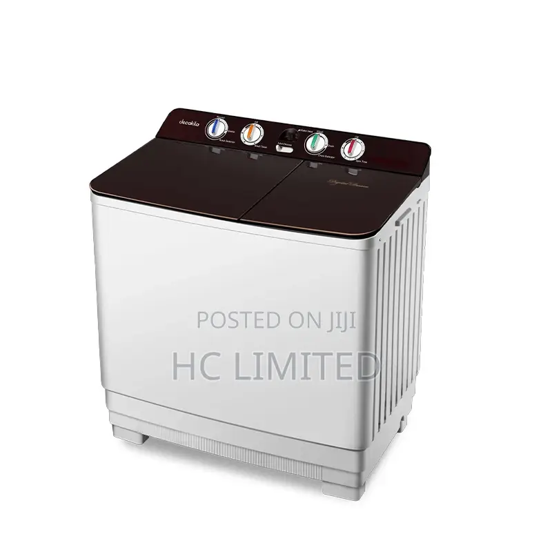 Decakila Twin Tub Washing Machine - 580w - 15kg - Kedm002r