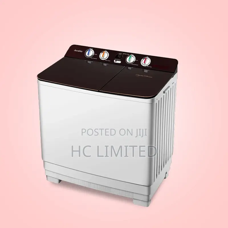 Decakila Twin Tub Washing Machine - 580w - 15kg - Kedm002r