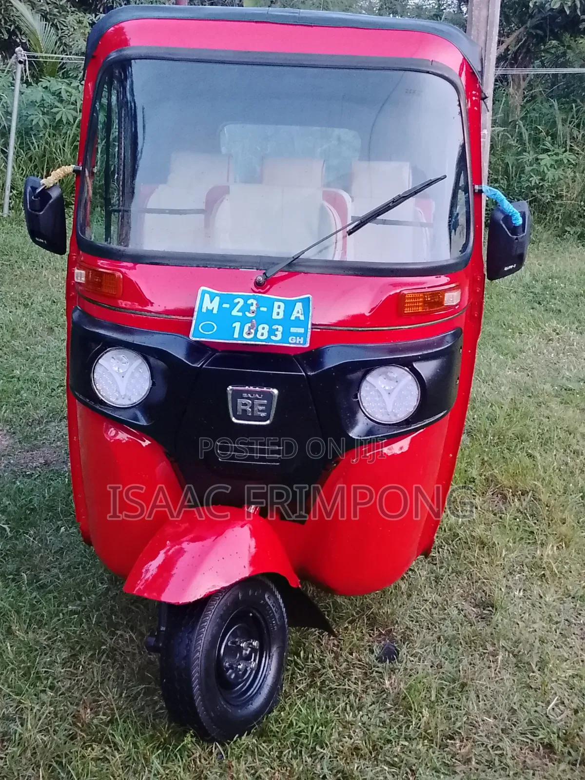 Bajaj RE 2023 Red