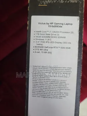 Laptop HP Victus 15 16GB Intel Core i7 SSD 1T