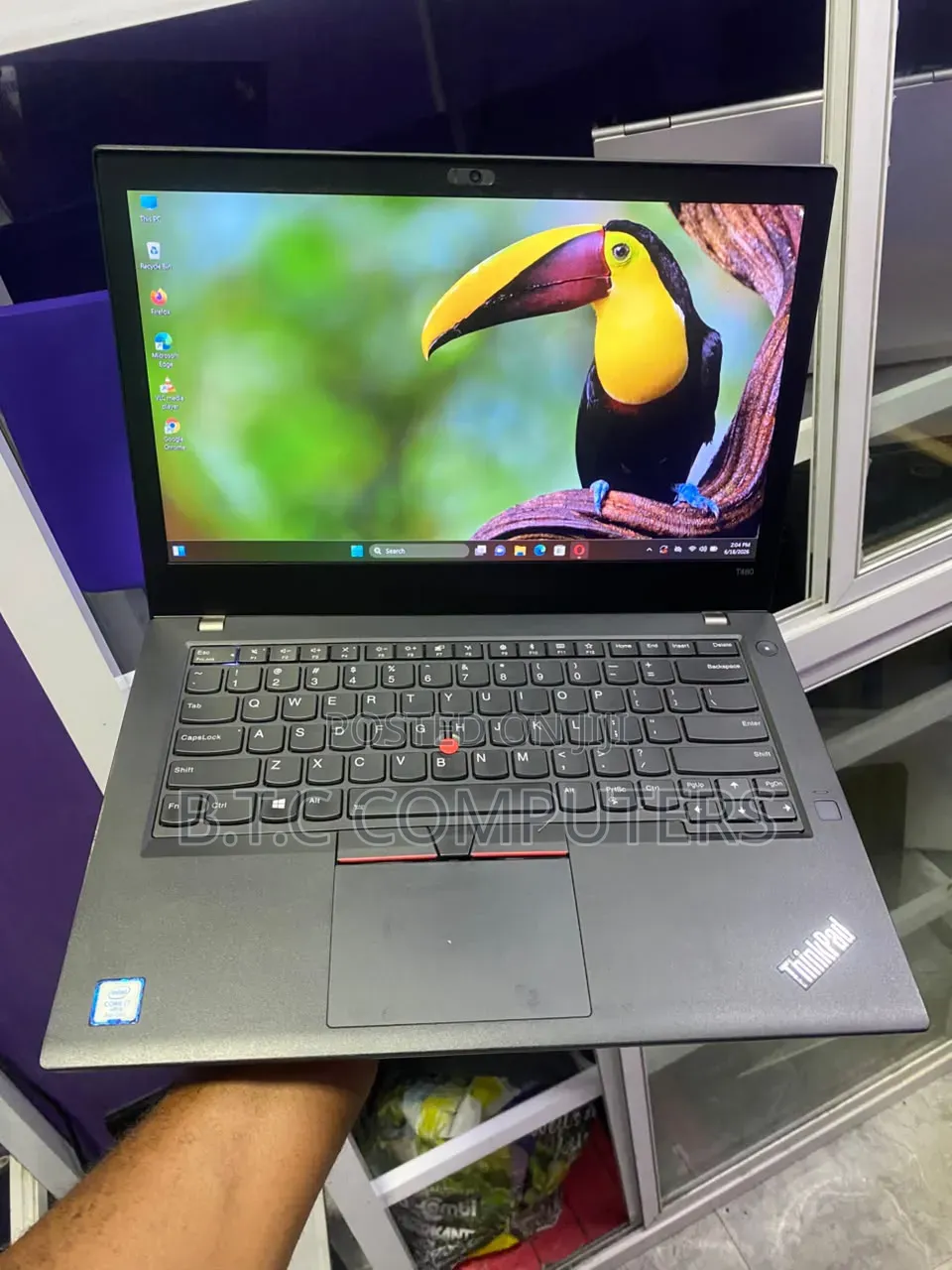 Laptop Lenovo ThinkPad T480s 16GB Intel SSD 256GB