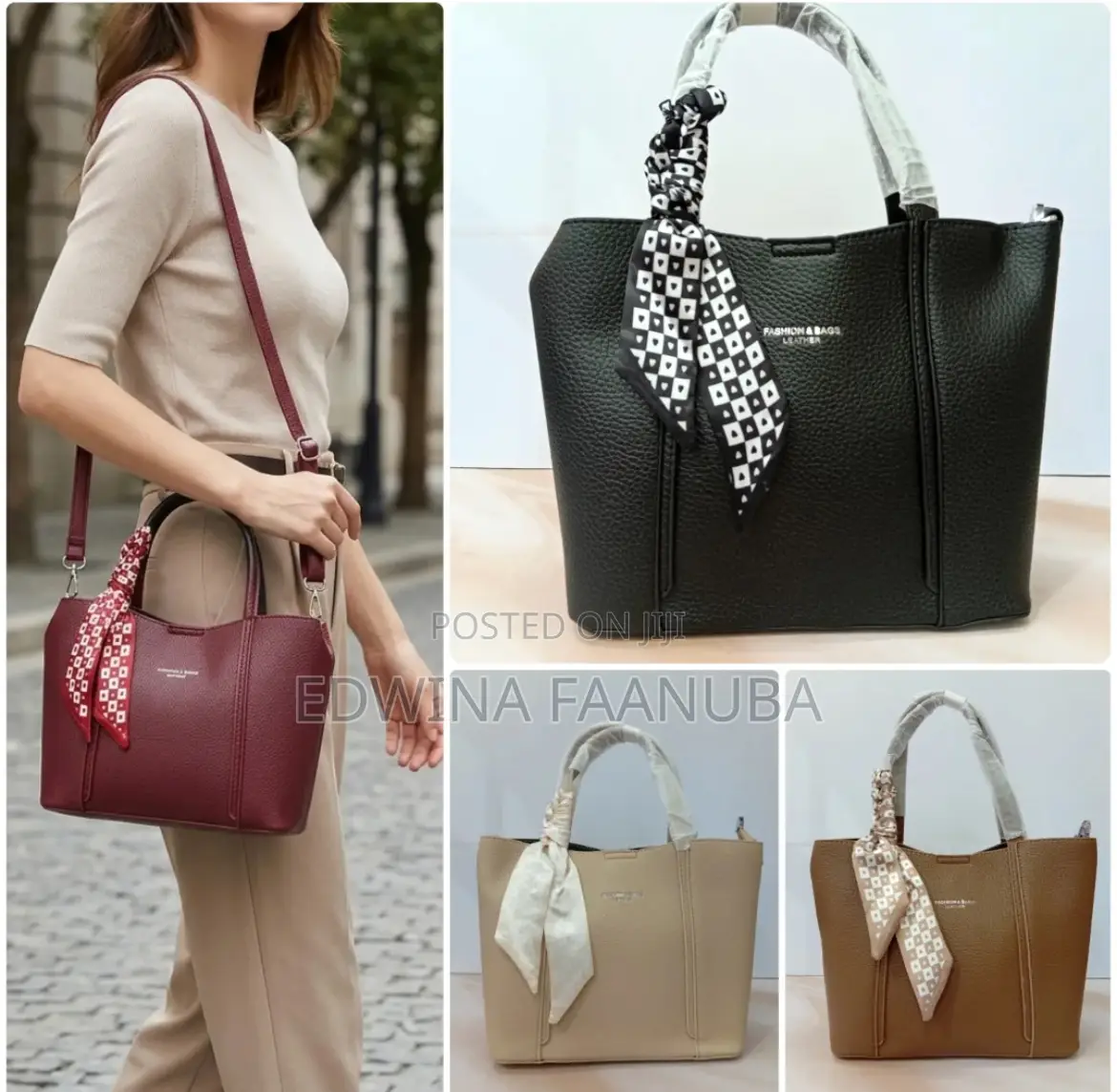 Affordable Leather Tote Handbag