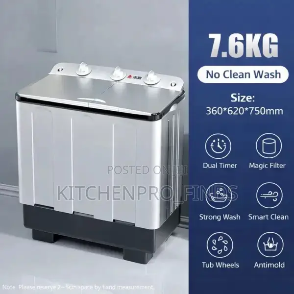 7kg Washing Machine (Twin Tube)