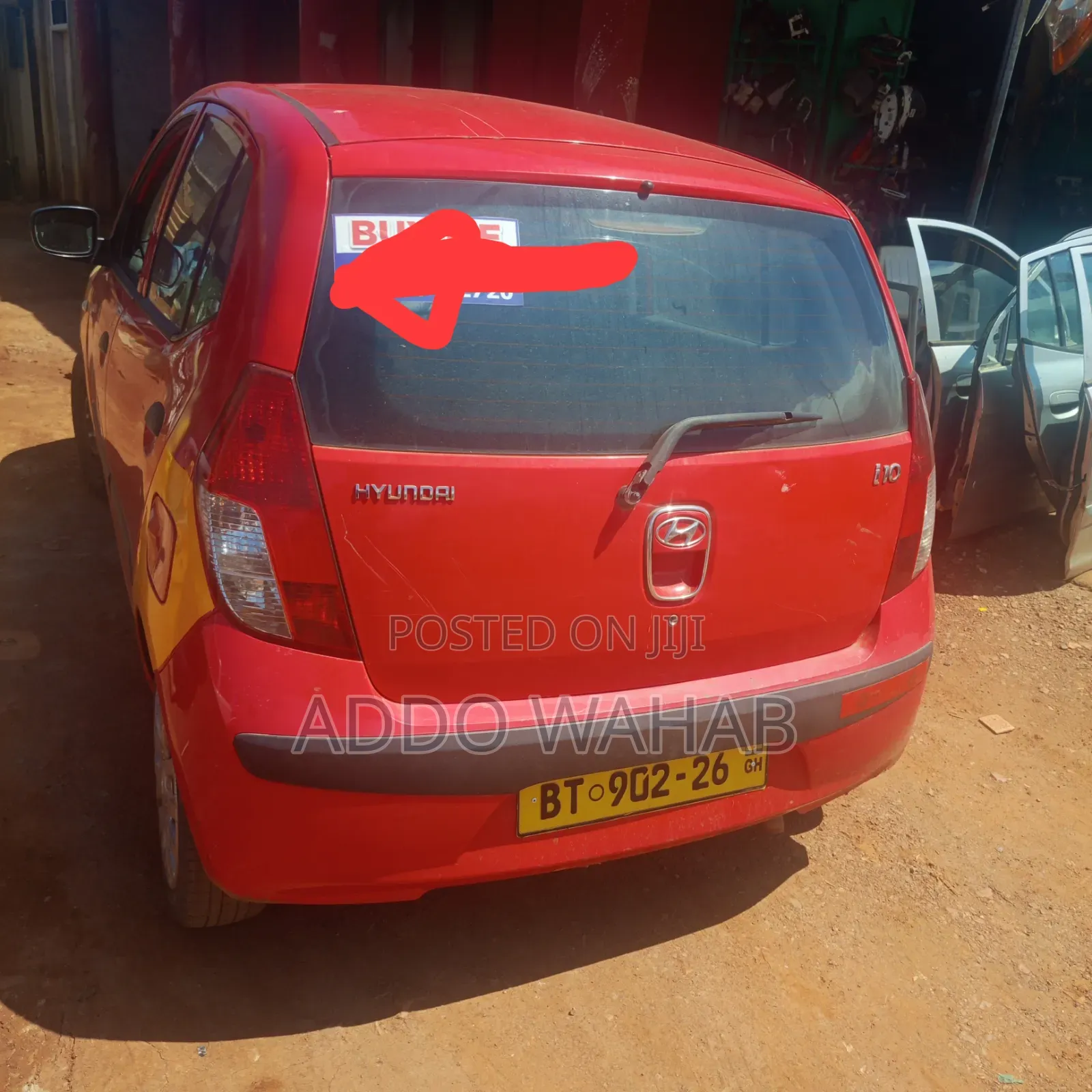 Hyundai I10 2015 Red