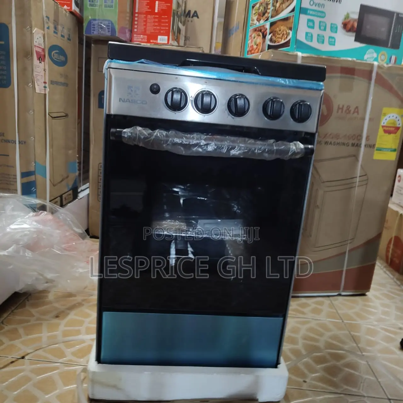 Enjoy Great Quality 4 Burner Gas Cooker at an Amazing Price From Nasco