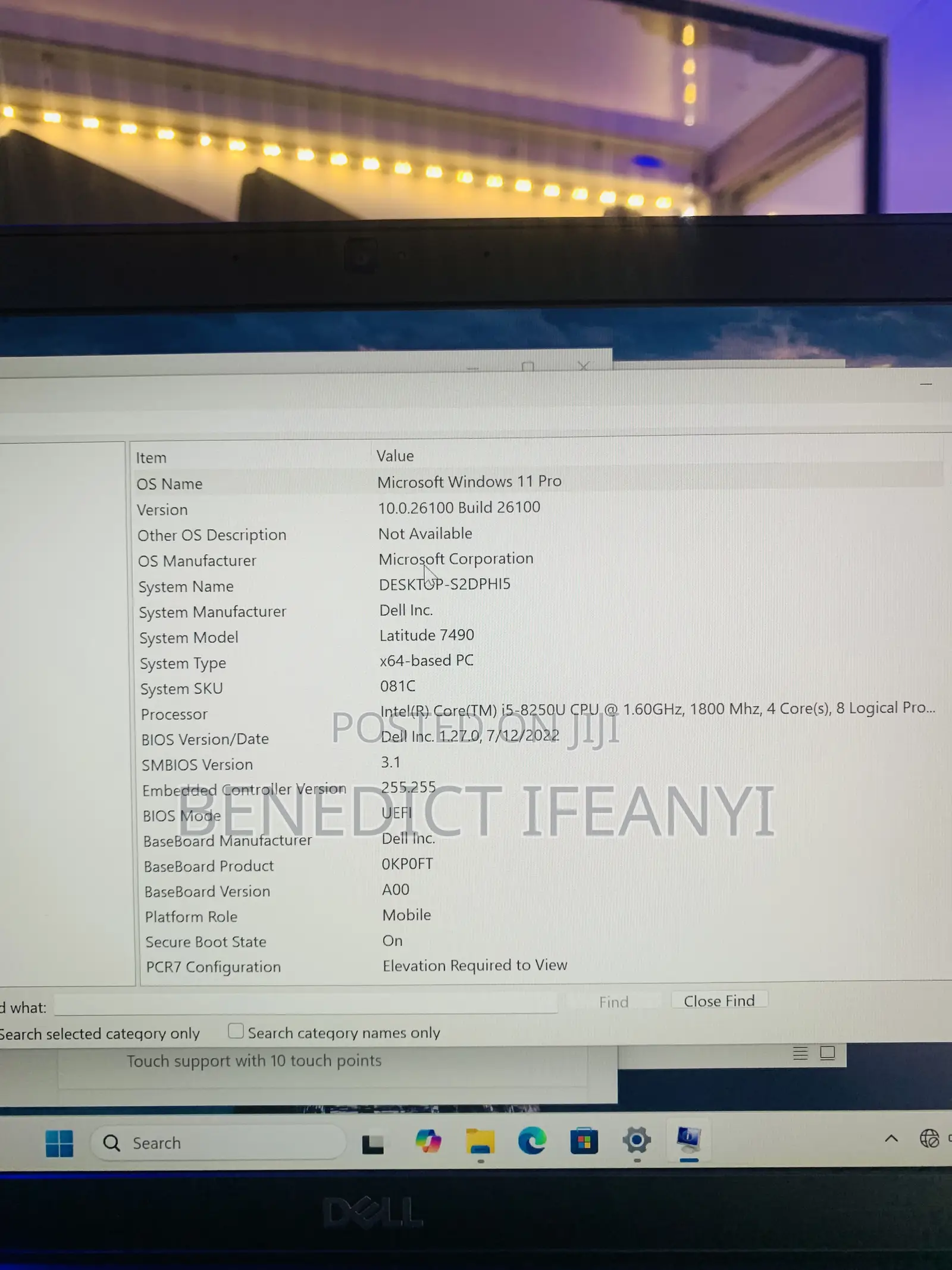 Laptop Dell Latitude 7490 8GB Intel Core i5 SSD 256GB