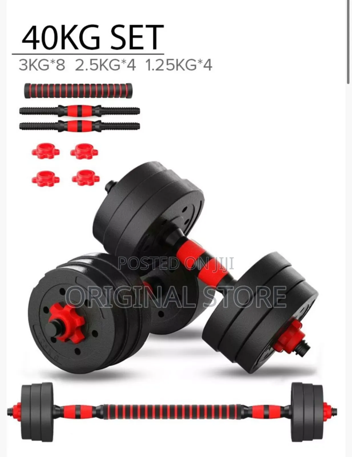 40 Kg Adjustabledumbbells