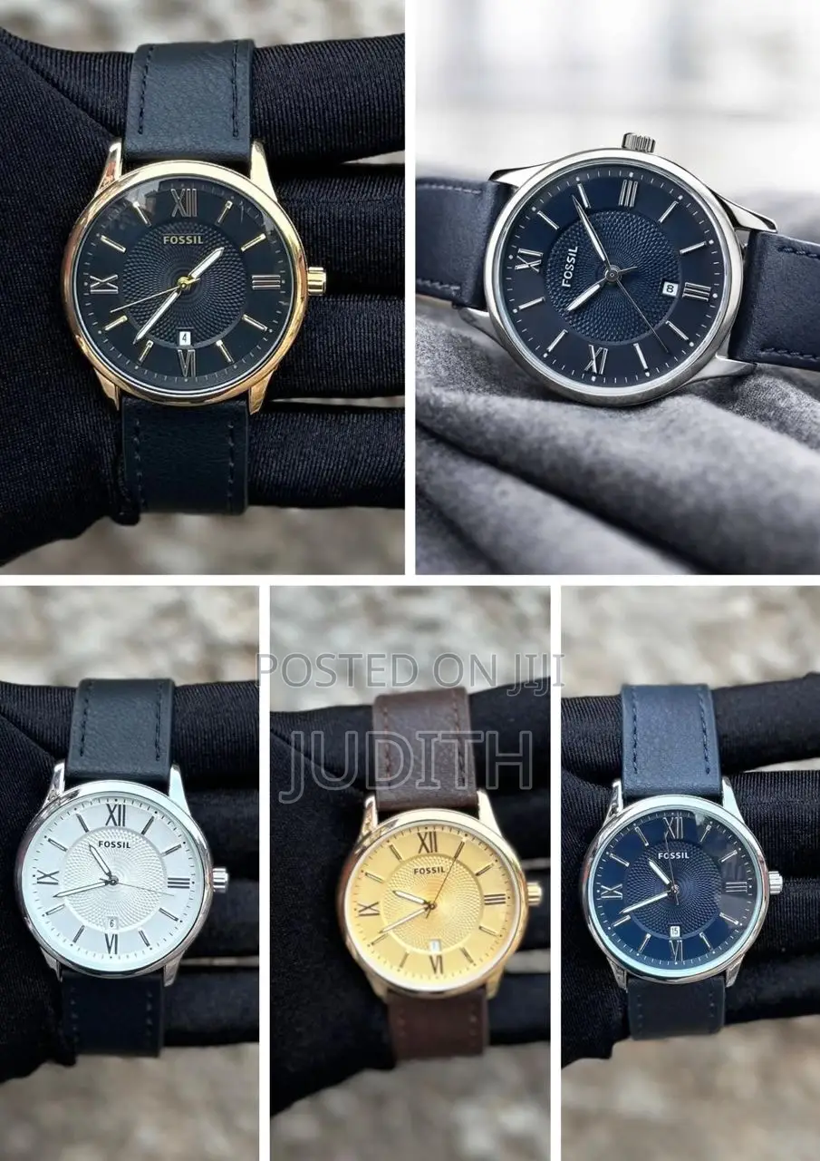 Men’S Leather Watch