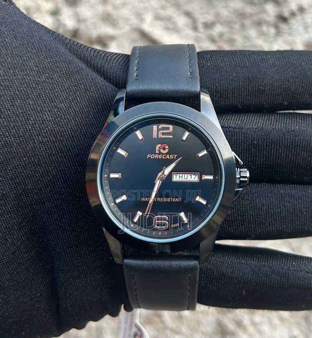 Men’S Leather Watch