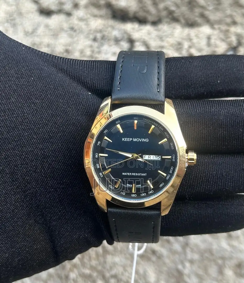 Men’S Leather Watch