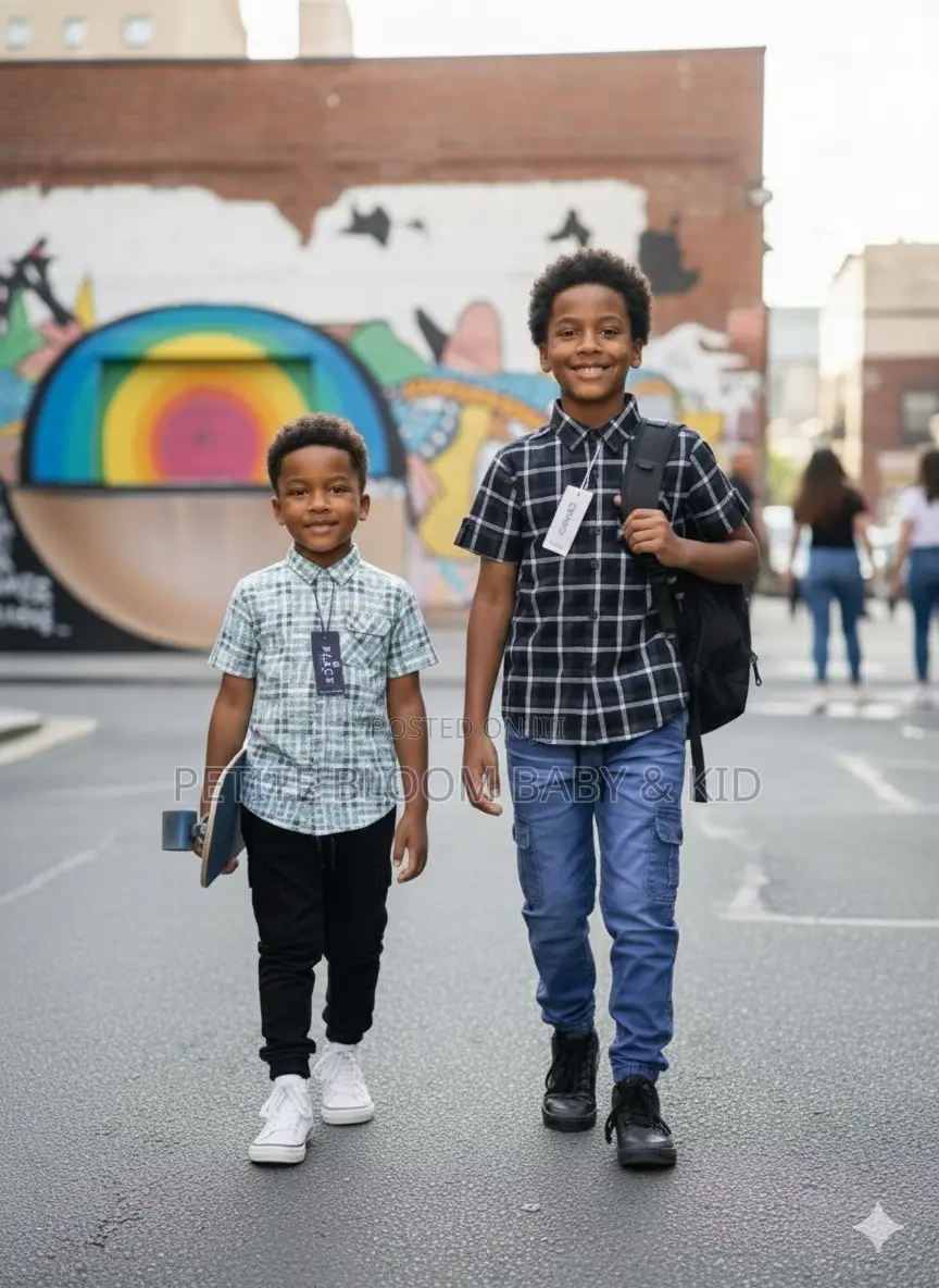 Boy Jeans and Shirt (Ages 1-6) - Stylish Casual | Retail