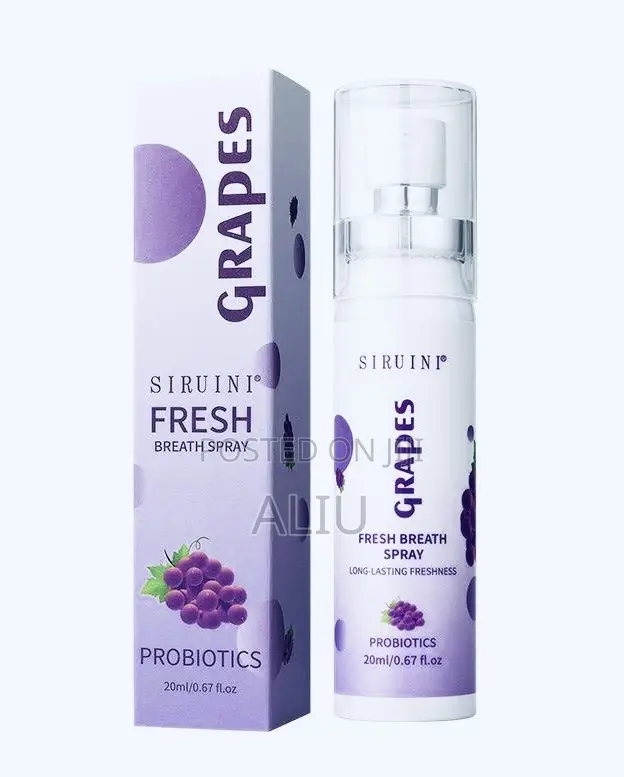 20ml Portable Fresh Breath Mouth Spray - Alcohol-free
