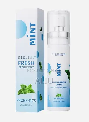 20ml Portable Fresh Breath Mouth Spray - Alcohol-free