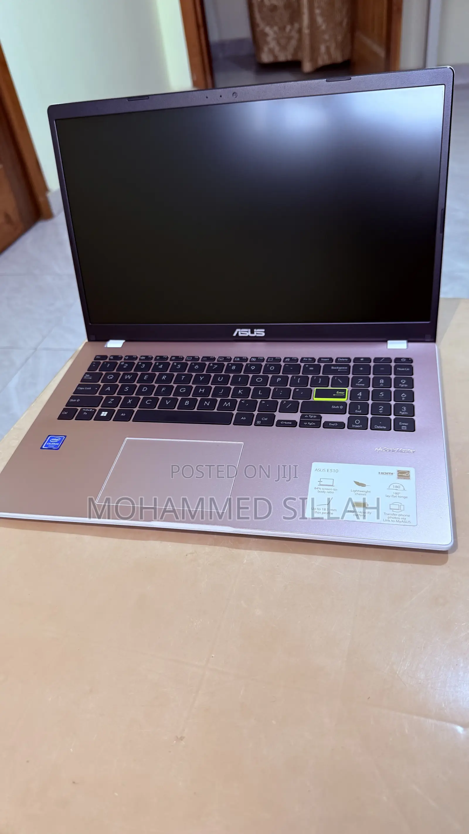 New Laptop Asus 4GB Intel Celeron eMMC 128GB