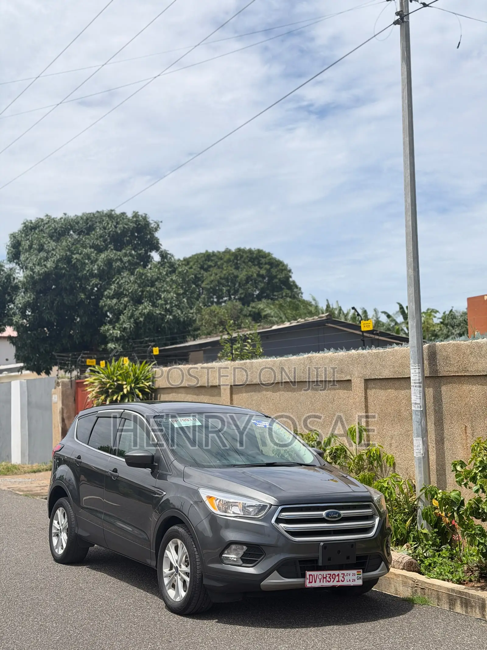 Ford Escape S FWD 2019 Gray