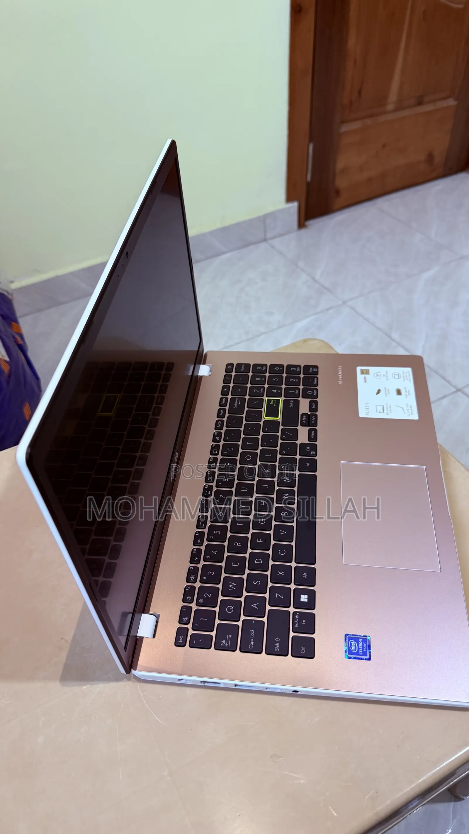 New Laptop Asus 4GB Intel Celeron eMMC 128GB