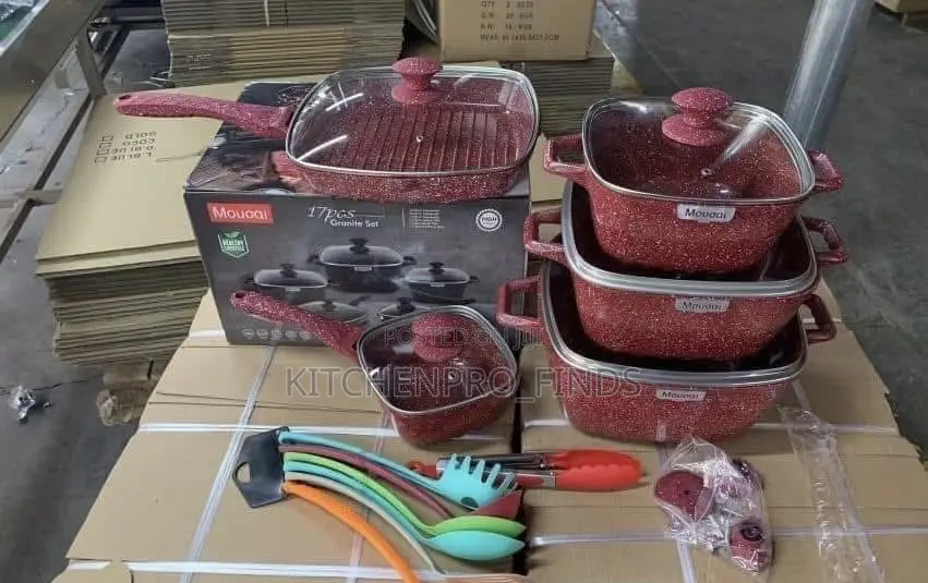 H.V Modern Cookware (7pcs)