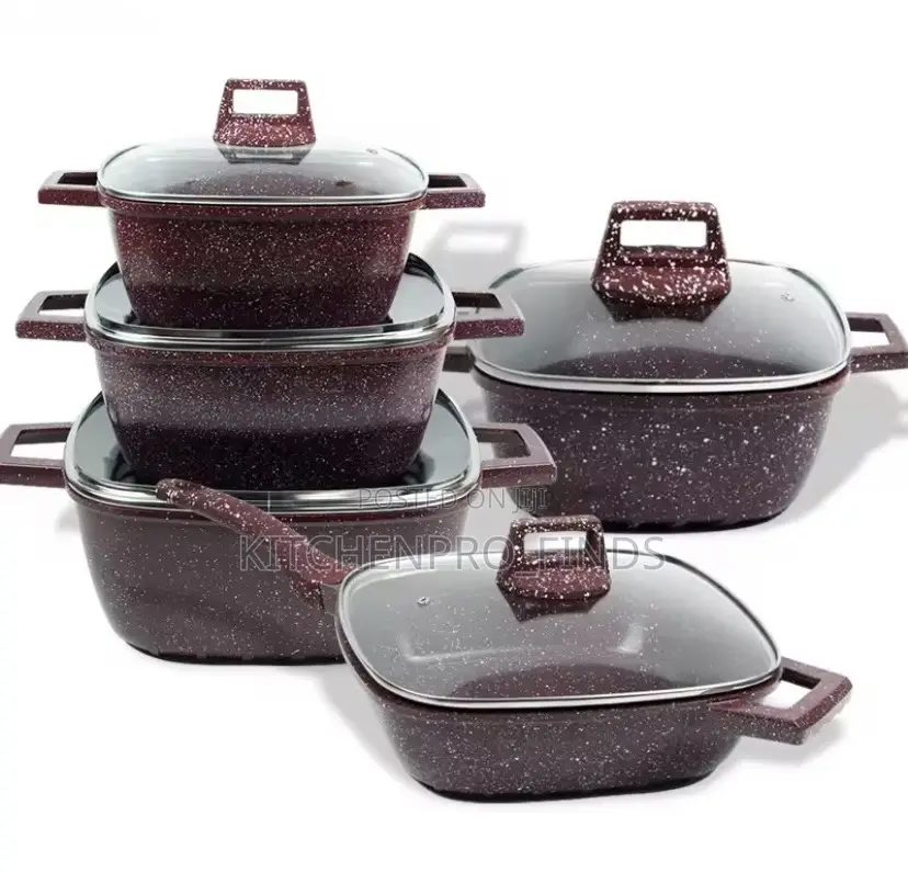 H.V Modern Cookware (7pcs)