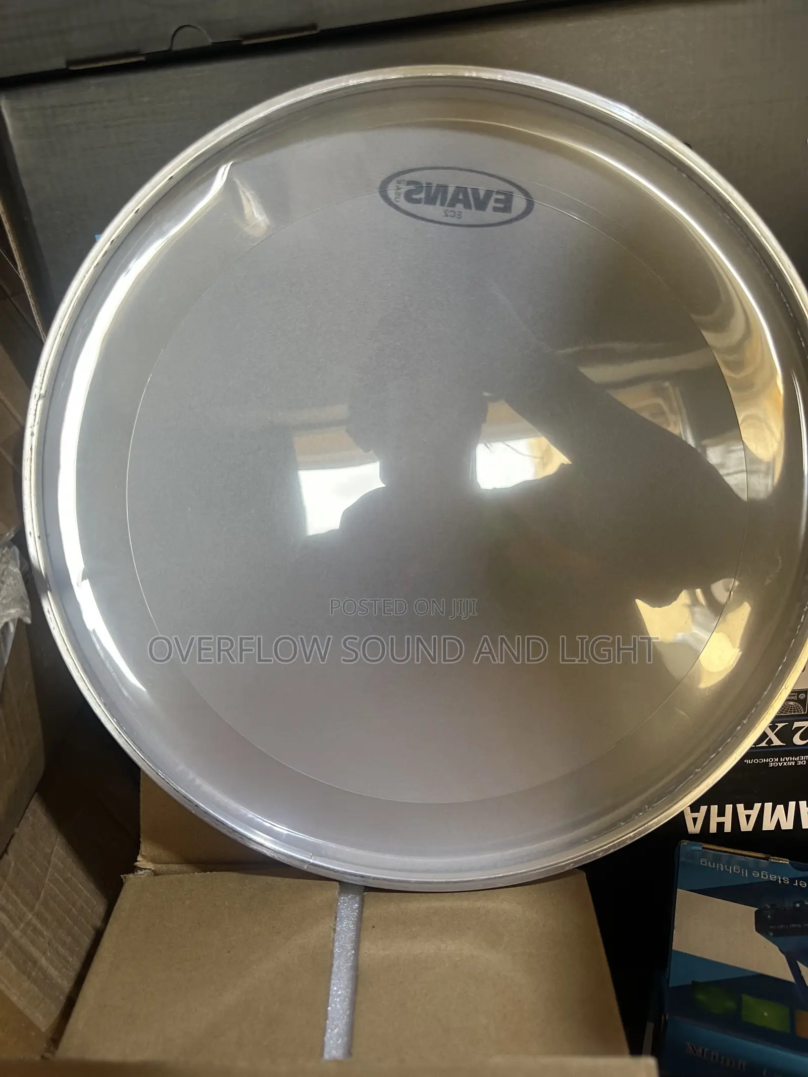 Evans Ec2 Coated 22-Inches Bass Drum Head[Front]