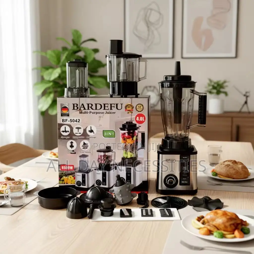 Bardefu 8 in 1 Multi Purpose Blender and Food Processor
