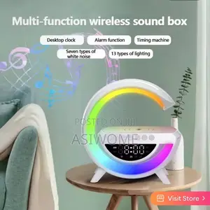 Wireless Charging RGB Light Speaker