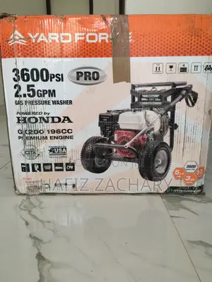 Yard Force 3600 Psi Gas Petrol Pressure Washer (Honda Engine)