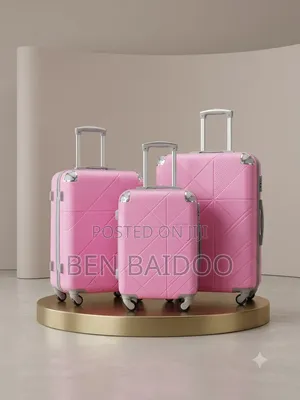 Plastic Travelling Bags 3 Piece(Travel With Comfort)
