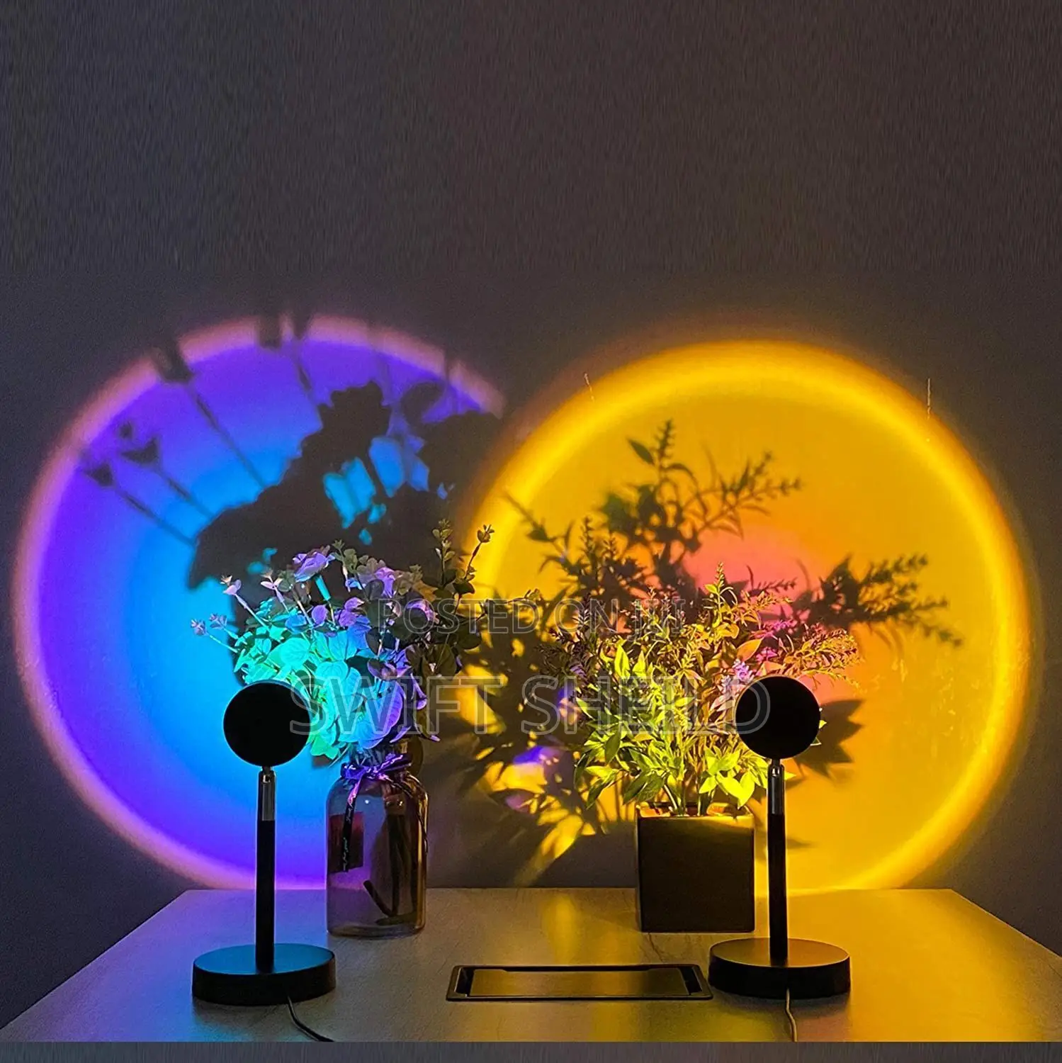 Sunset Lamp Multicolor Remote Controlled